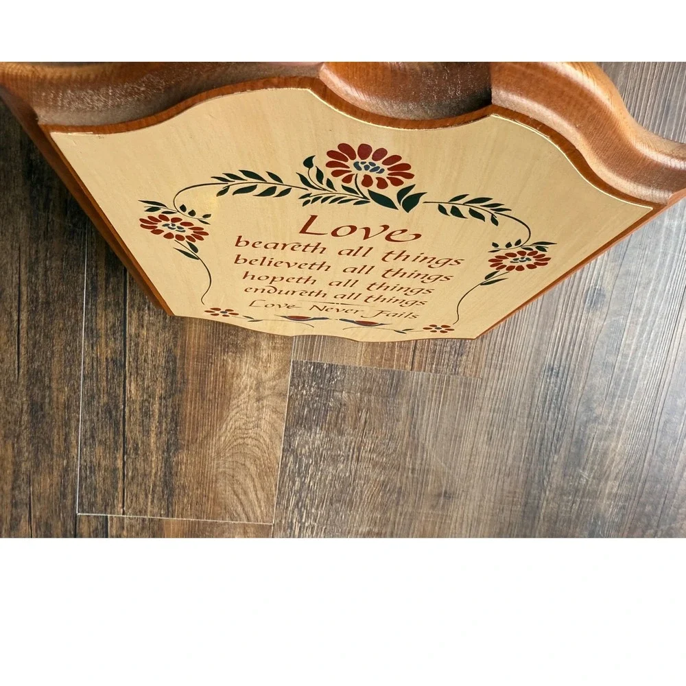 Vintage‎ Love Wall Plaque: Inspirational Rustic Farmhouse Decor